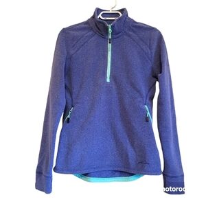 Eddie‎ Bauer fleece pullover,pockets,thumbholes